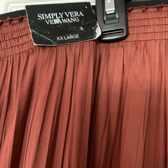 Simply Vera Wang Gaucho Pleated Wide Leg Pants New - Picture 8 of 16